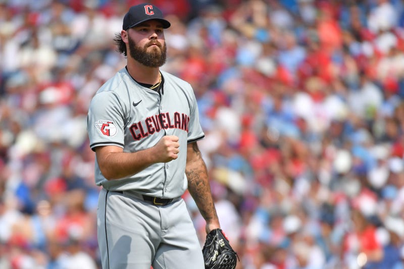 Cleveland Guardians Reliever Hunter Gaddis