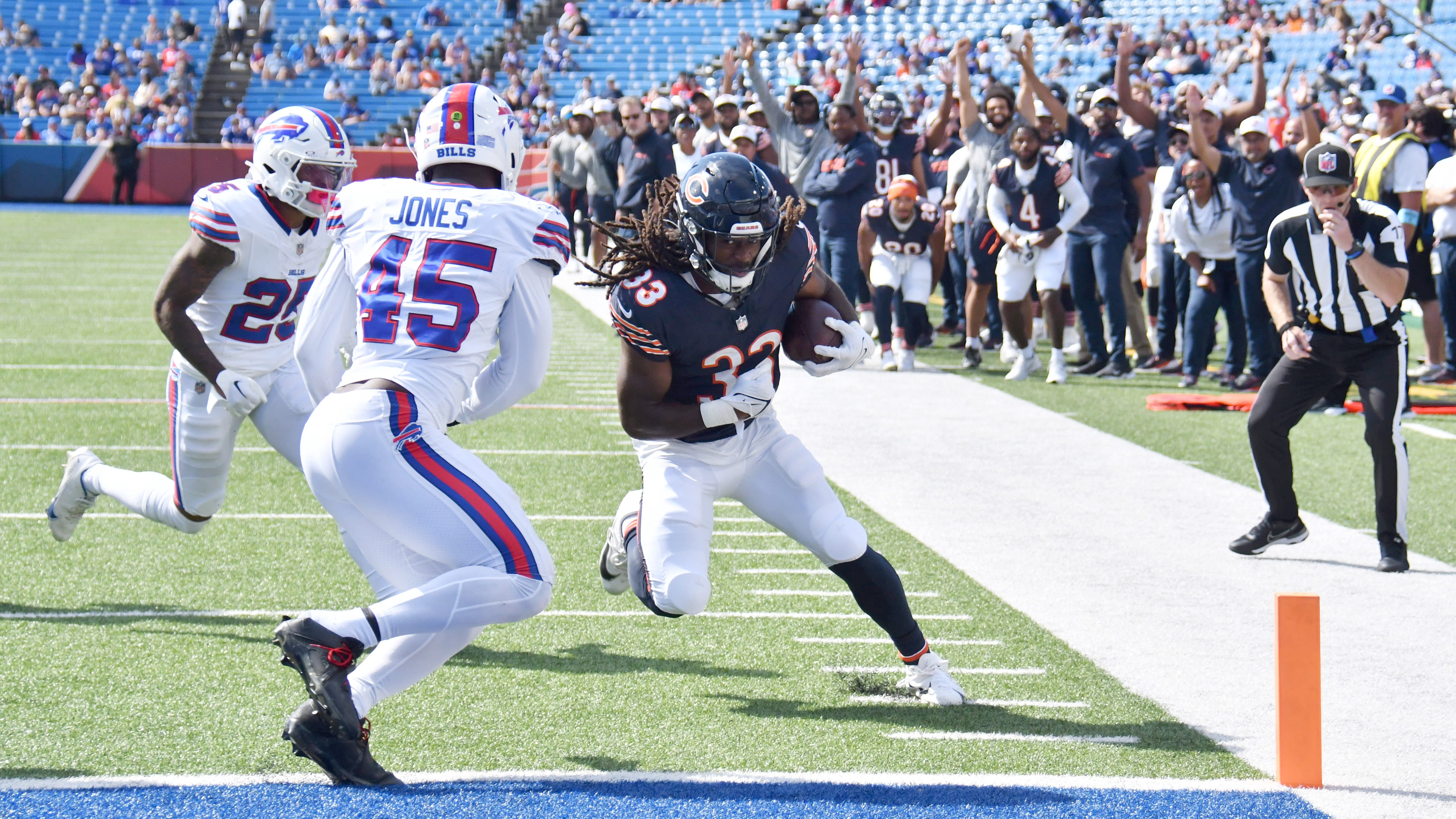Bills fall in preseason opener to Bears