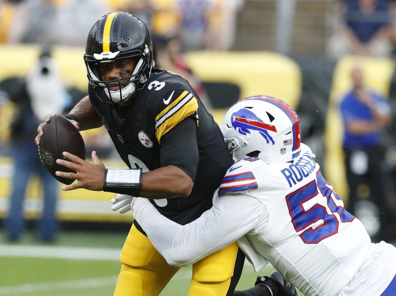 Russell Wilson sacked v Buffalo