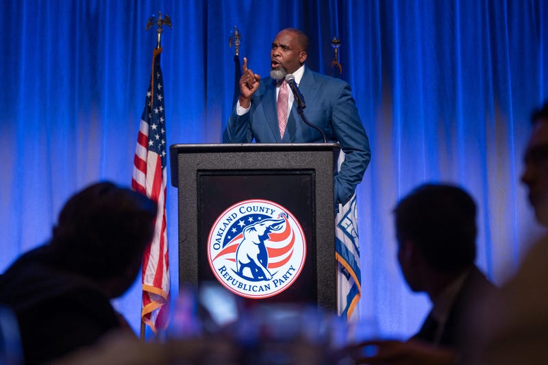 Kwame Kilpatrick speaks at GOP Lincoln Day dinner