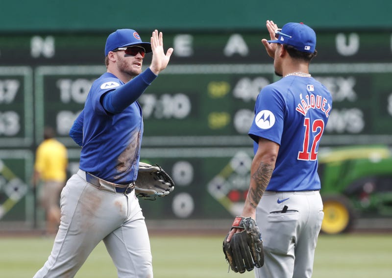 Cubs celebrate win