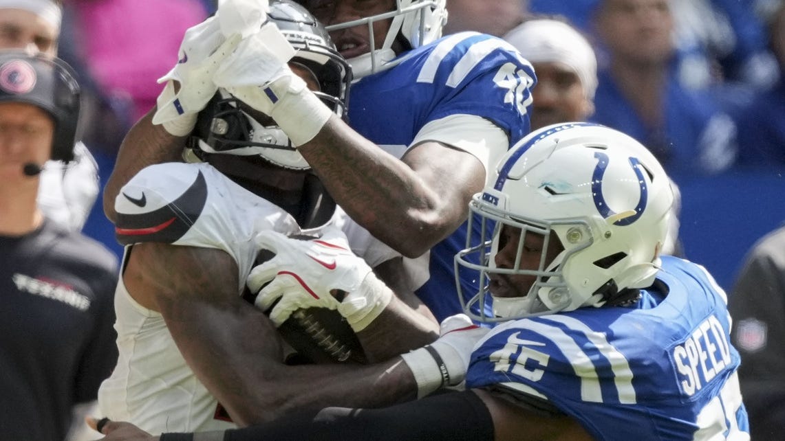 Nico Collins makes key catches to change the game for Texans at Colts