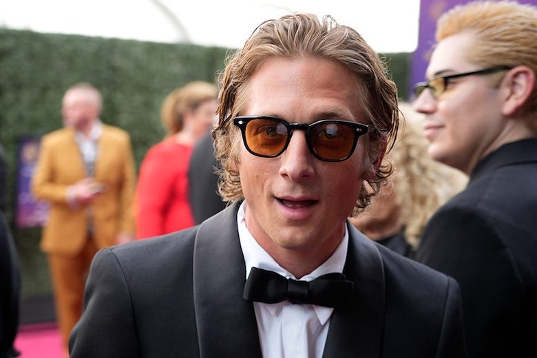 Jeremy Allen White on the red carpet