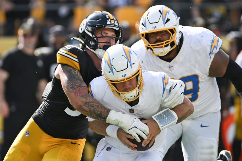 Nick Herbig sack against Chargers