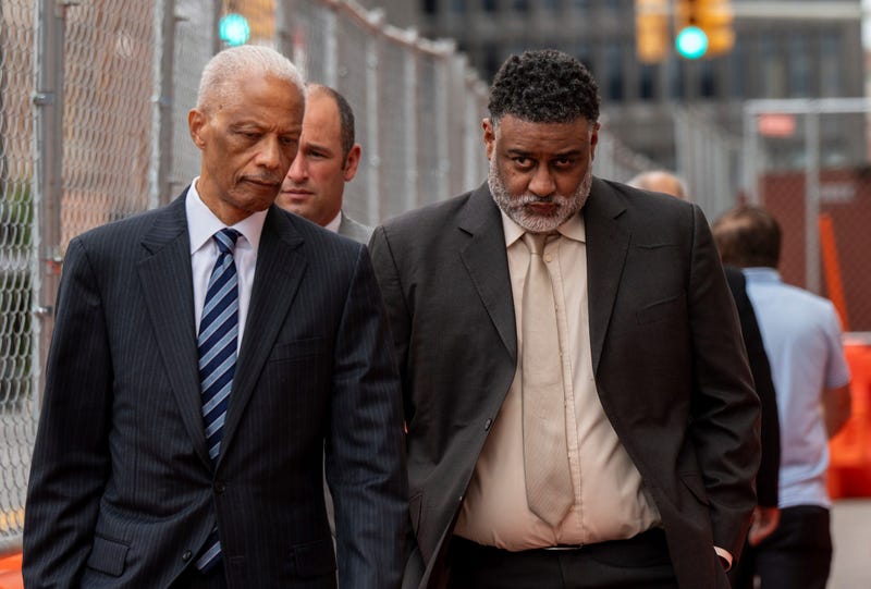 William Smith, right, after pleading guilty