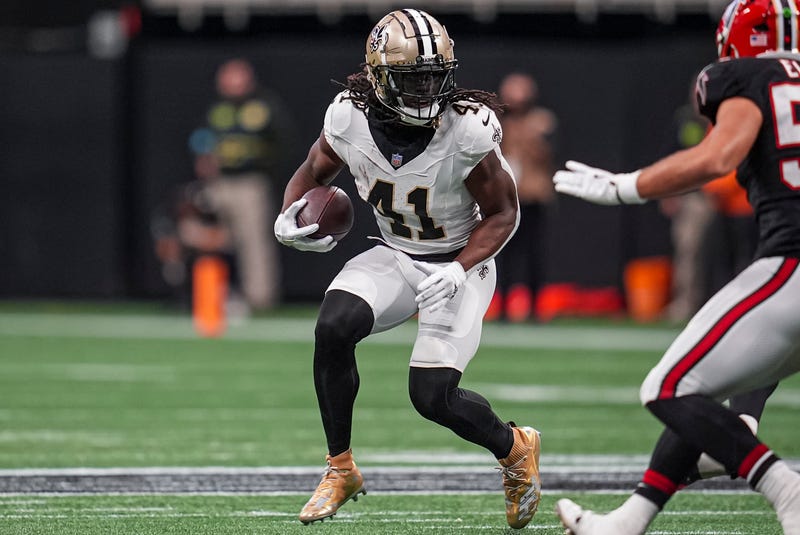 New Orleans Saints running back Alvin Kamara 