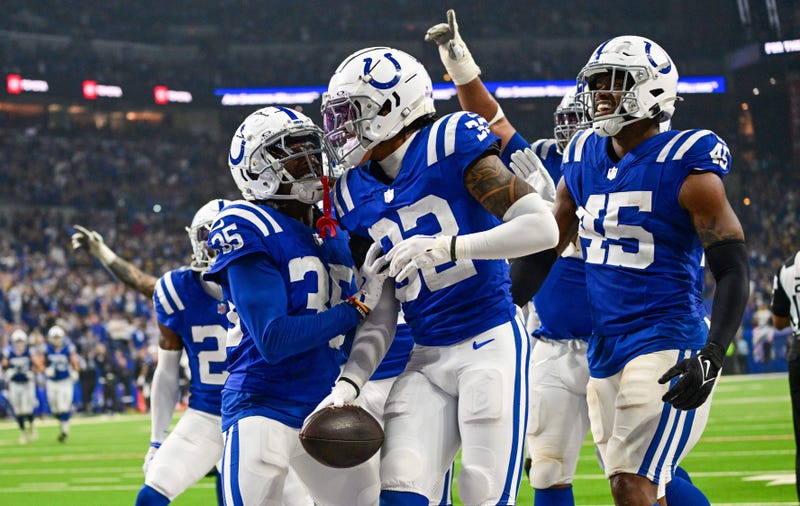 Colts score versus Steelers
