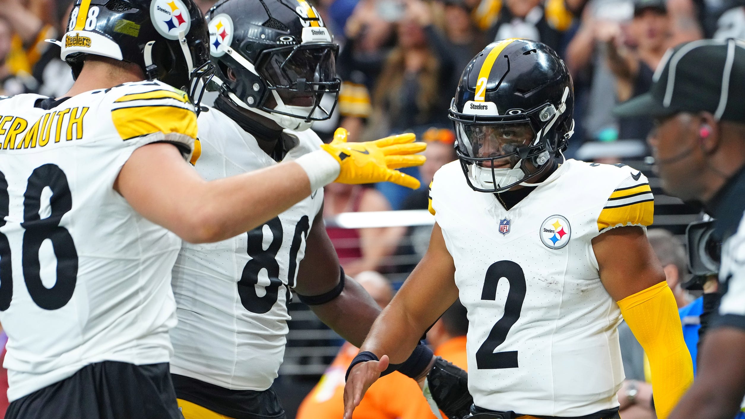 The BIG plays leading to the Steelers win over Las Vegas