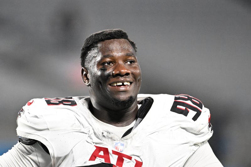 Atlanta Falcons defensive tackle Ruke Orhorhoro