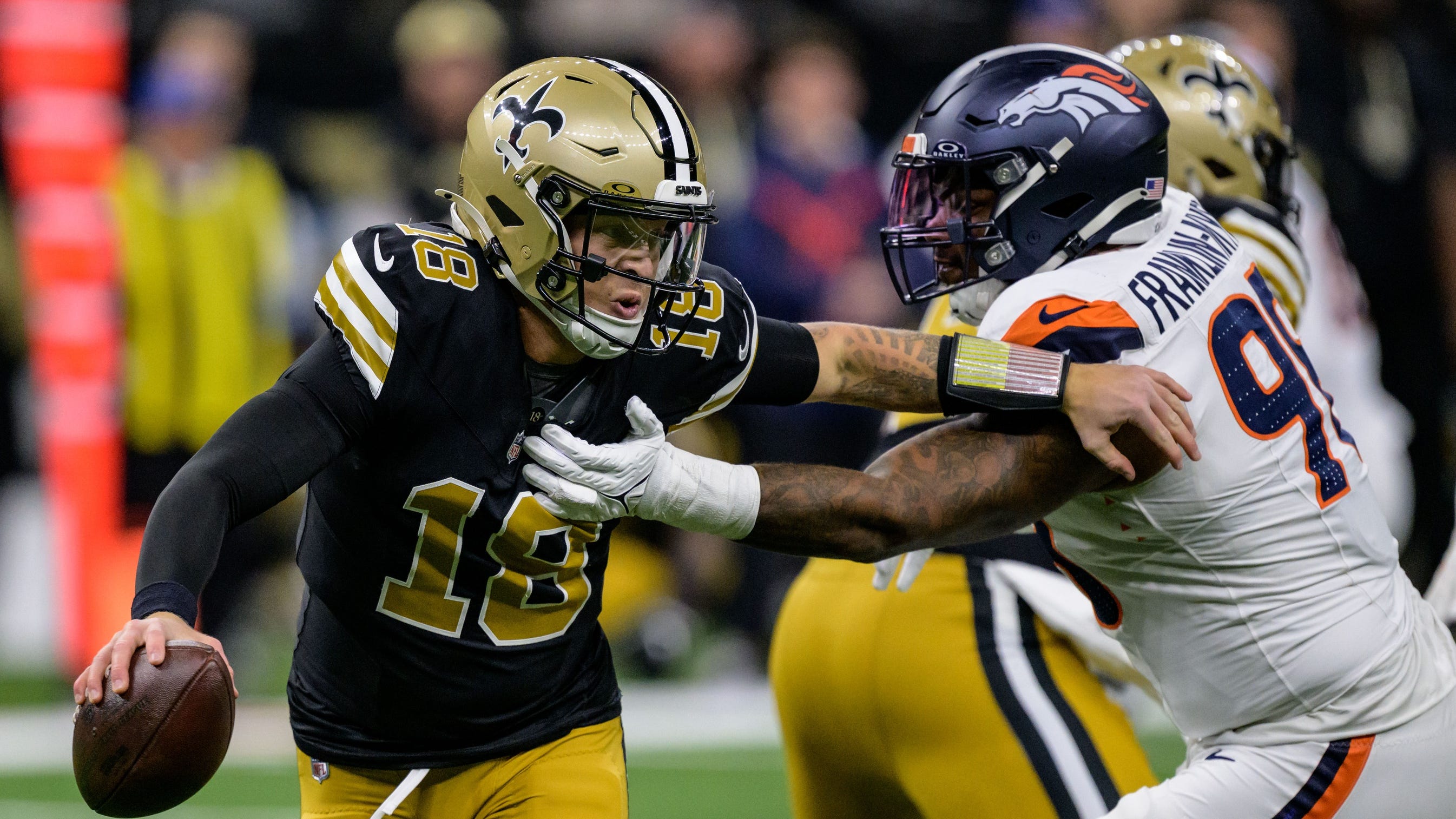 Saints stick with rookie QB Spencer Rattler for Week 8; some injured players could return