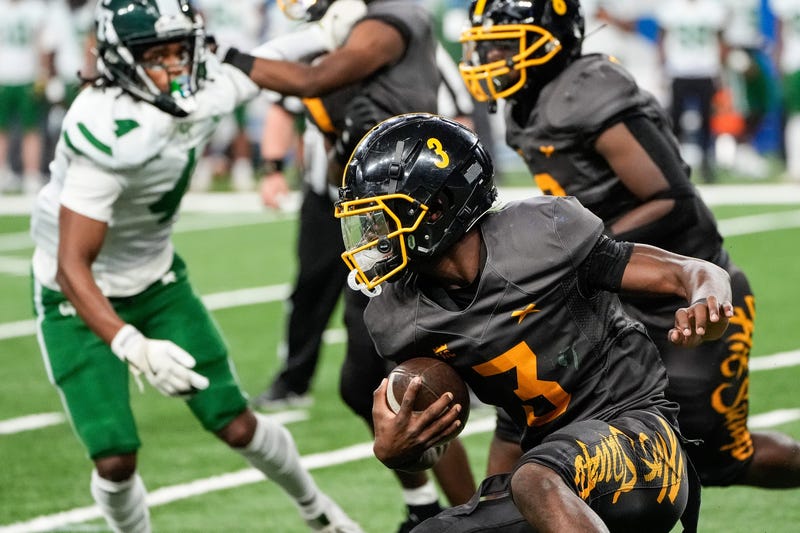 PSL championship game between Cass Tech and Detroit King at Ford Field in Detroit on Friday, Oct. 18, 2024