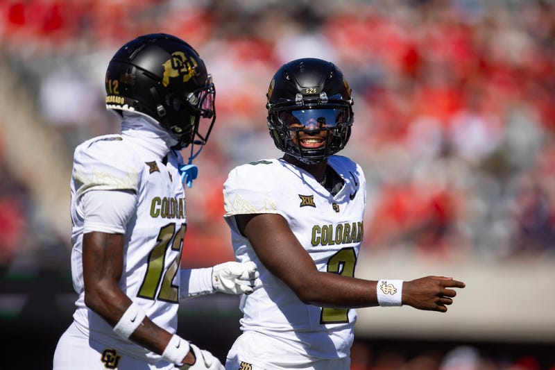 Travis Hunter & Shedeur Sanders with the Colorado Buffaloes