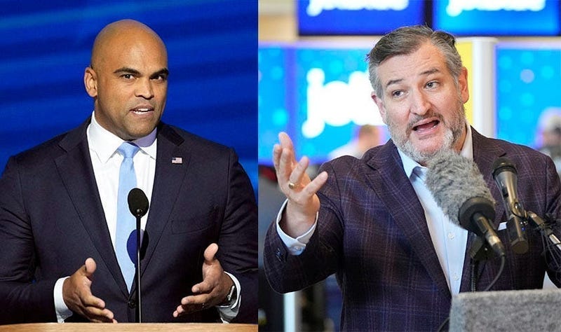Colin Allred and Ted Cruz will debate Oct. 15 in their race for US Senate.