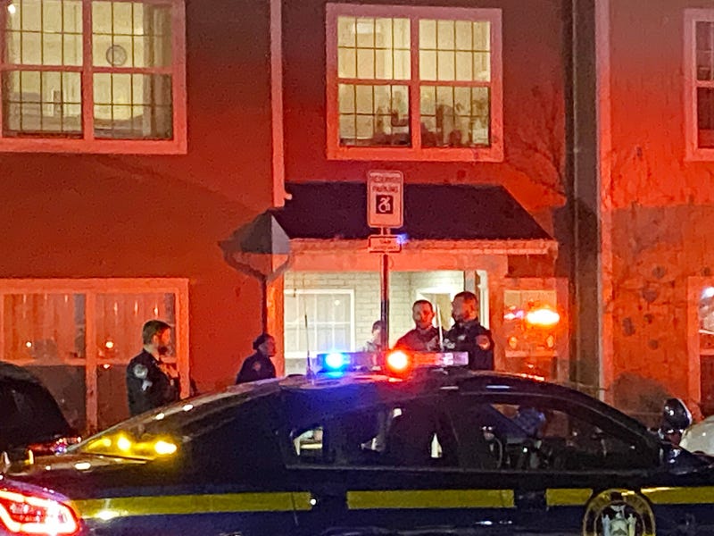 New York State Police at the scene of a shooting in an apartment on Route 6 in Somers Oct. 29, 2024