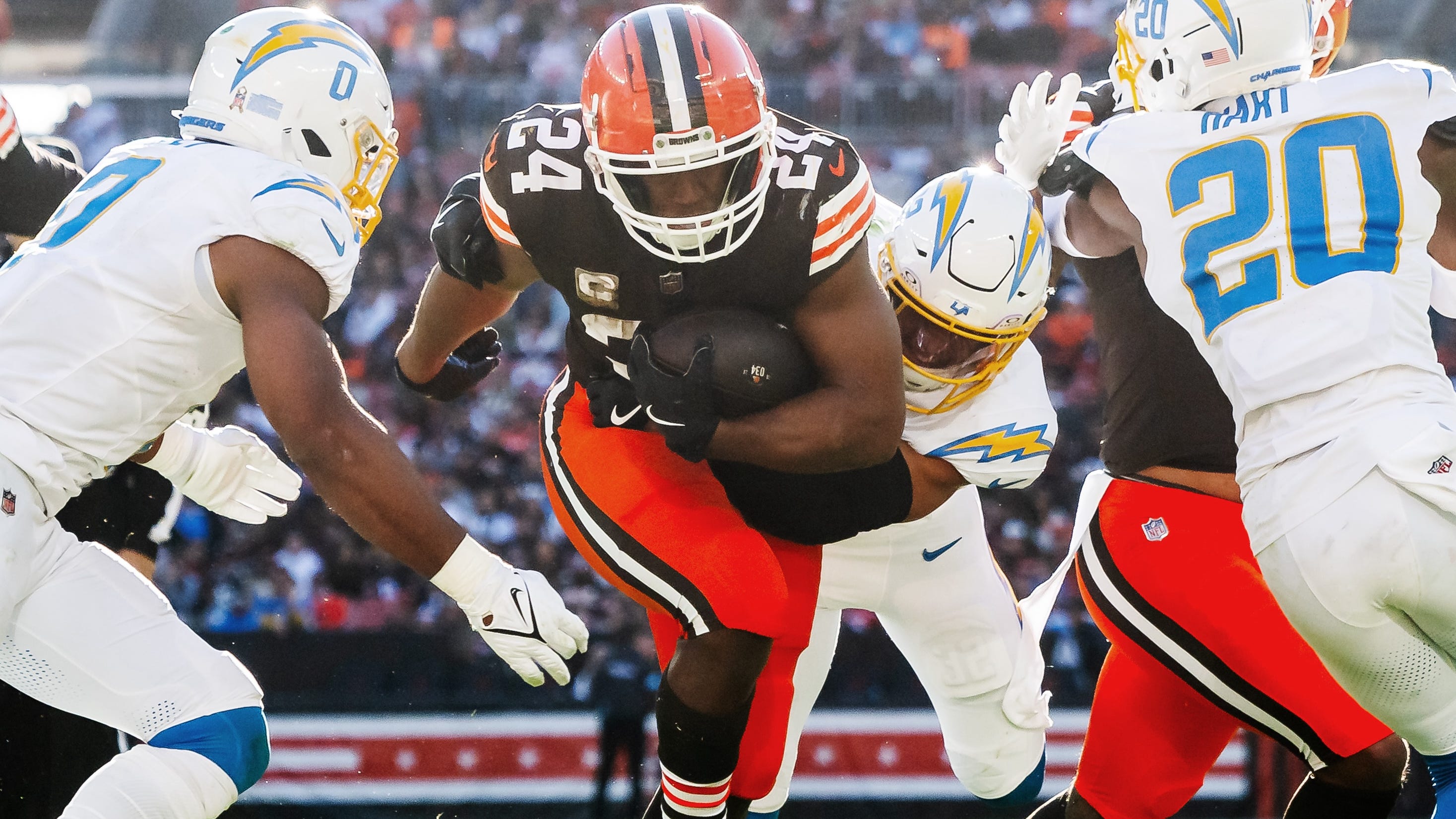 NFL Week 12 Thursday Night Football: Steelers vs. Browns Anytime TD Scorer Bets | BetQL