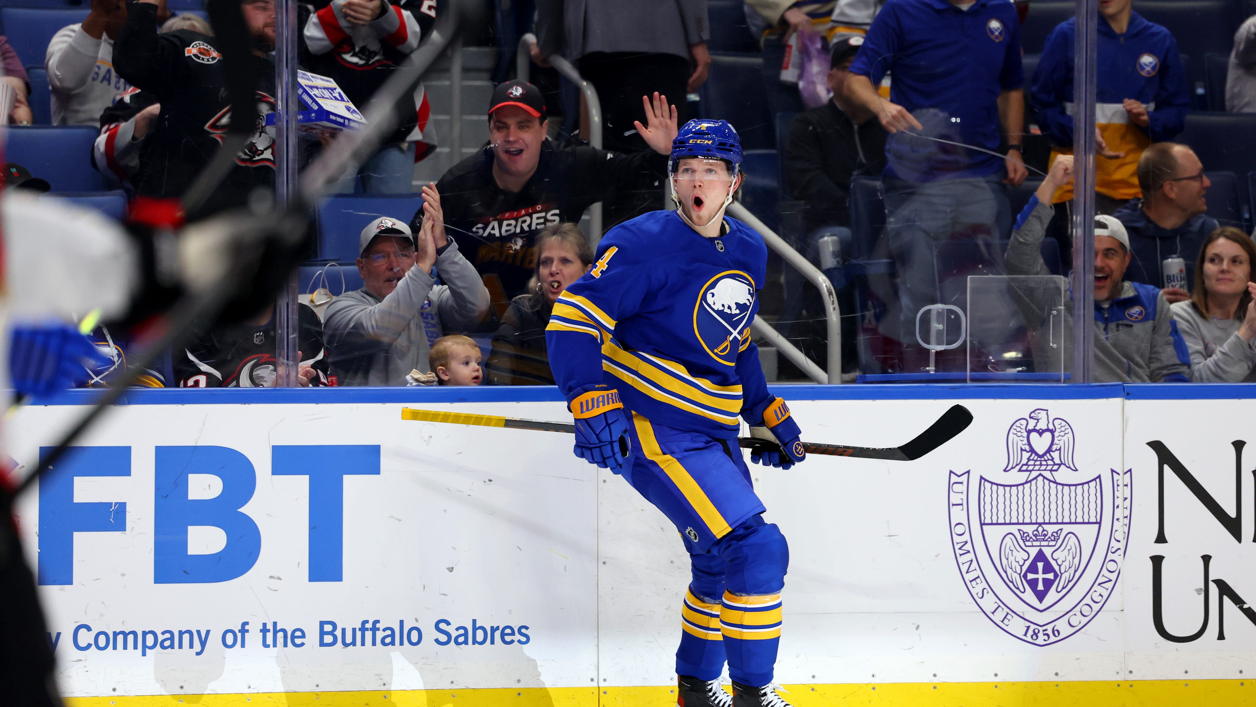 Byram, Peterka score twice in Sabres' win over Senators