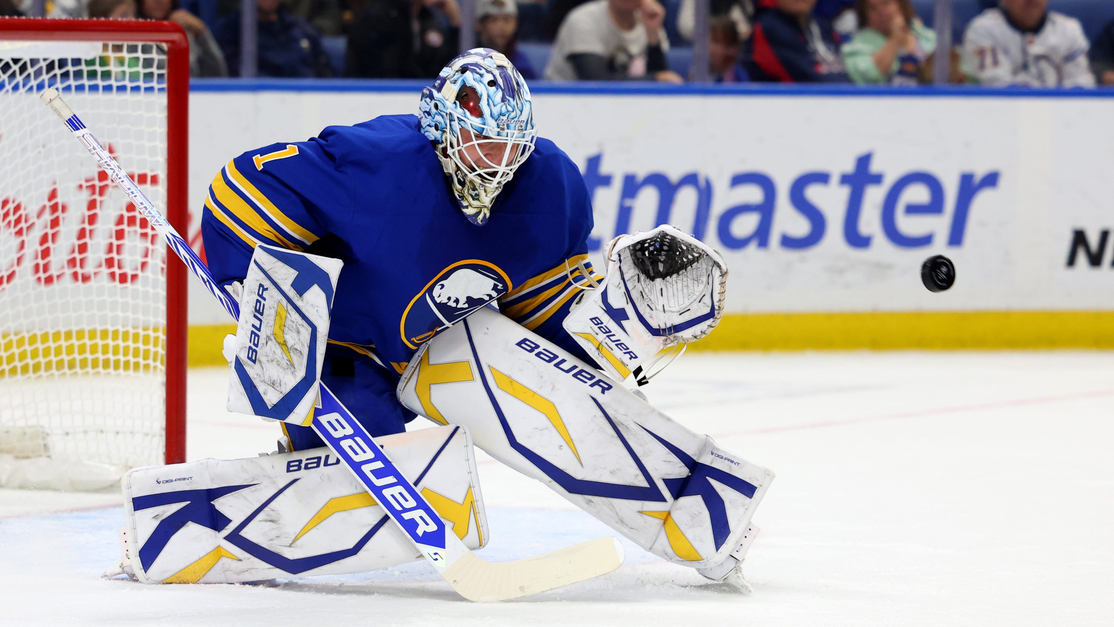 Luukkonen helps lead Sabres to shootout win over Flames