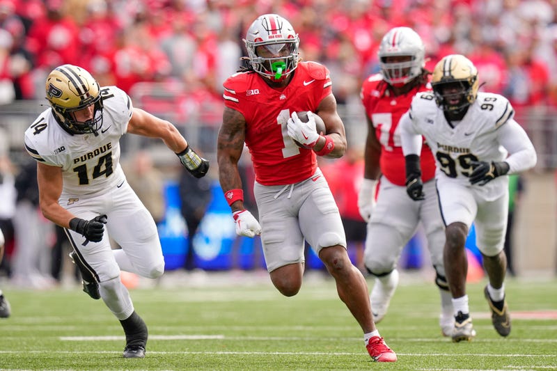 Quinshon Judkins running vs Purdue