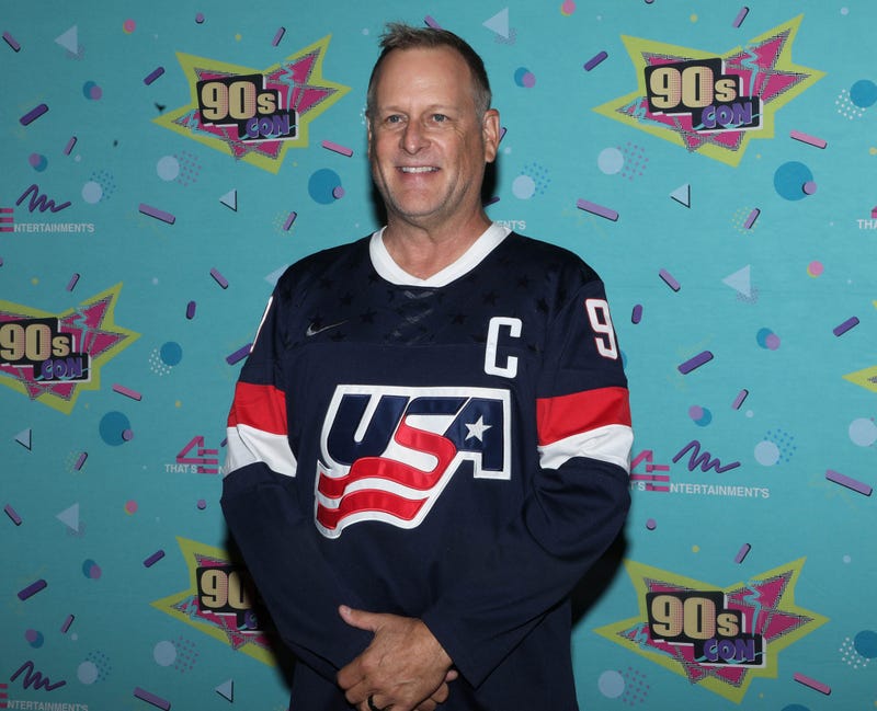 Dave Coulier in USA Hockey jersey