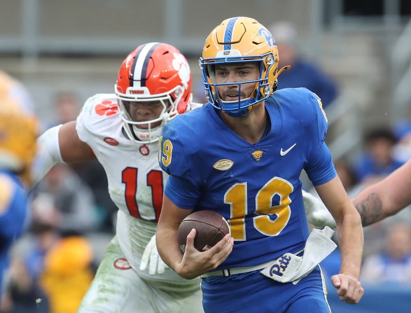 Nate Yarnell running vs Clemson