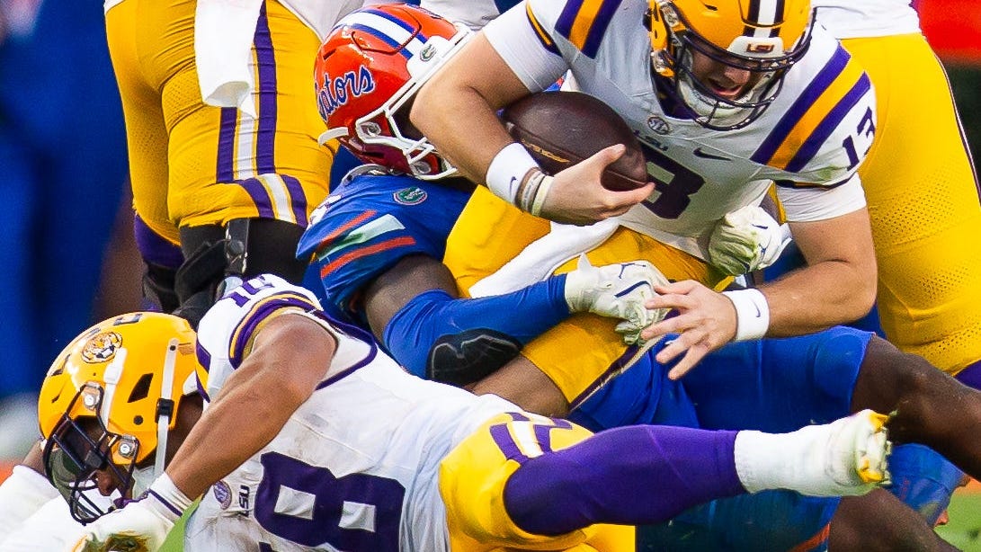 LSU’s season in a free fall after stunning loss at Florida