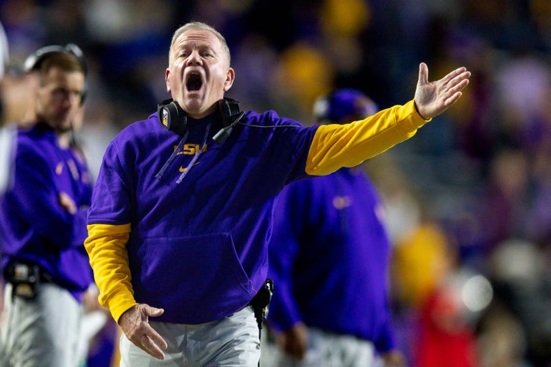 LSU coach Brian Kelly