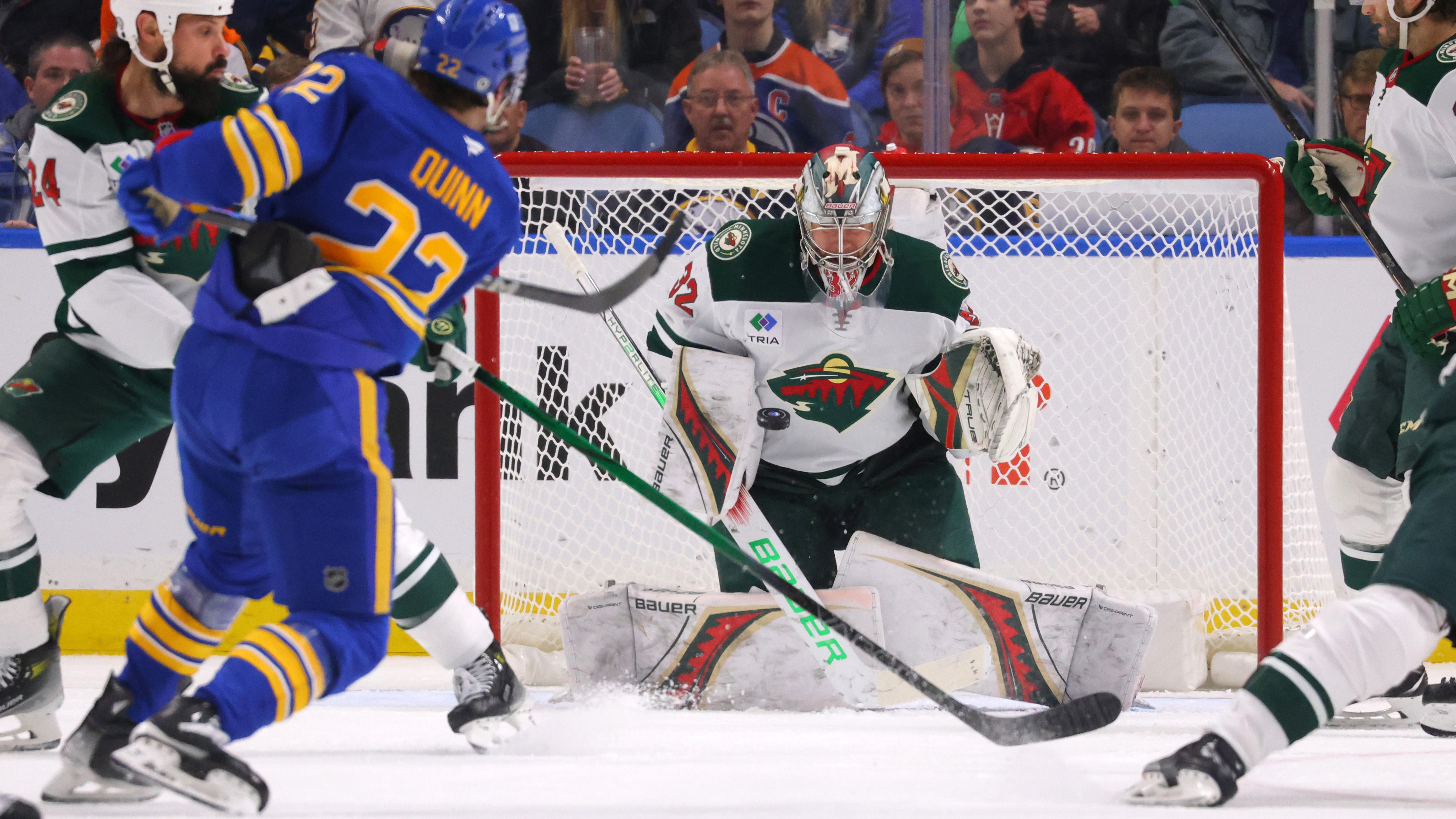 Sabres shut out by Wild in low-scoring affair