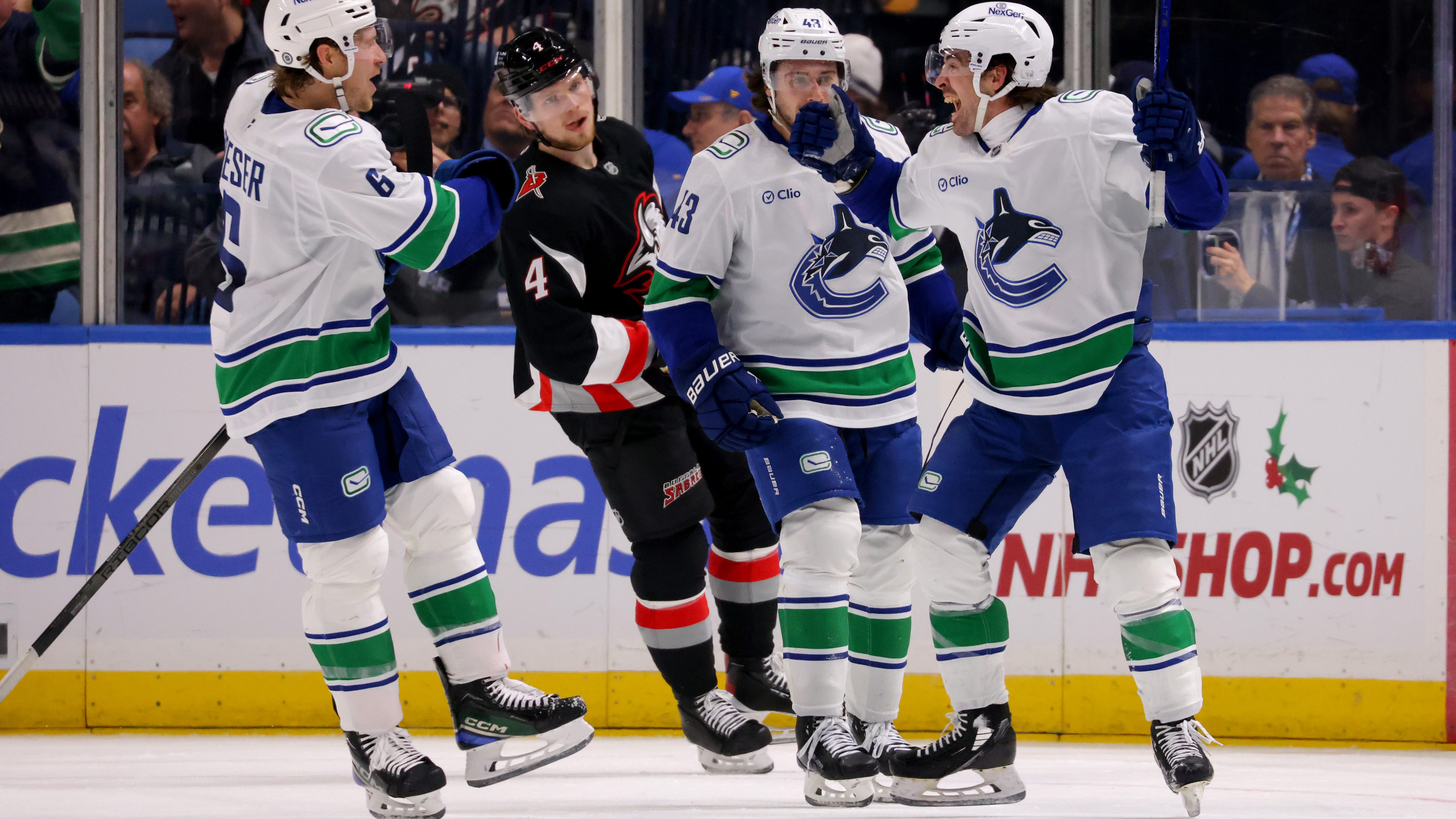 Sabres' comeback comes up short in overtime loss to Canucks