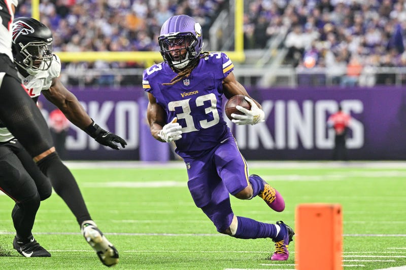 Minnesota Vikings running back Aaron Jones