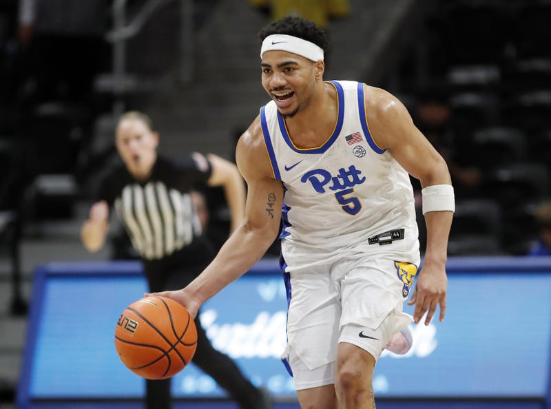 Ishmael Leggett dribbling