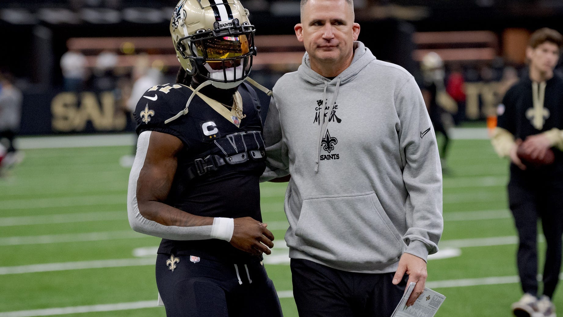 Alvin Kamara doubles down on preferred choice for Saints next head coach