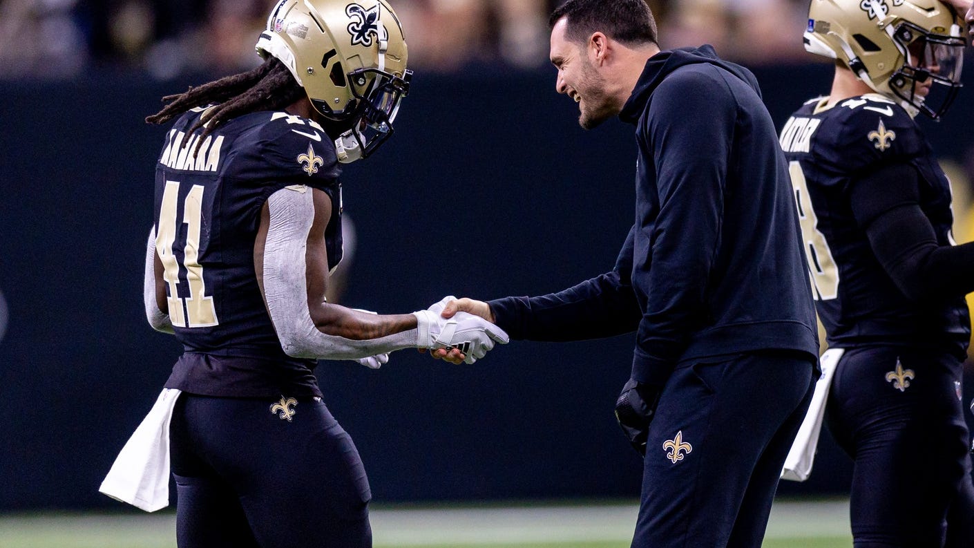 Saints initial Week 17 injury report: Derek Carr, Alvin Kamara still pushing to play