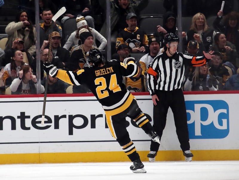 Matt Grzelcyk celebrating