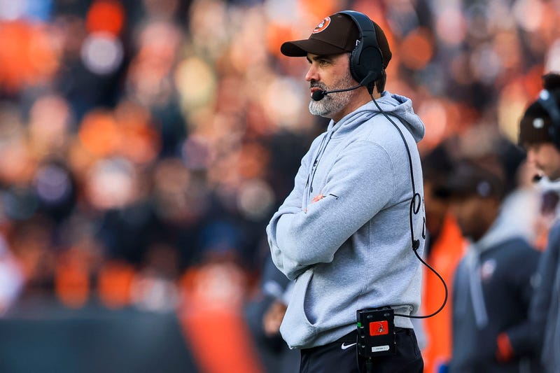 Dec 22, 2024; Cincinnati, Ohio, USA; Cleveland Browns head coach Kevin Stefanski during the second half in the game against the Cincinnati Bengals at Paycor Stadium.