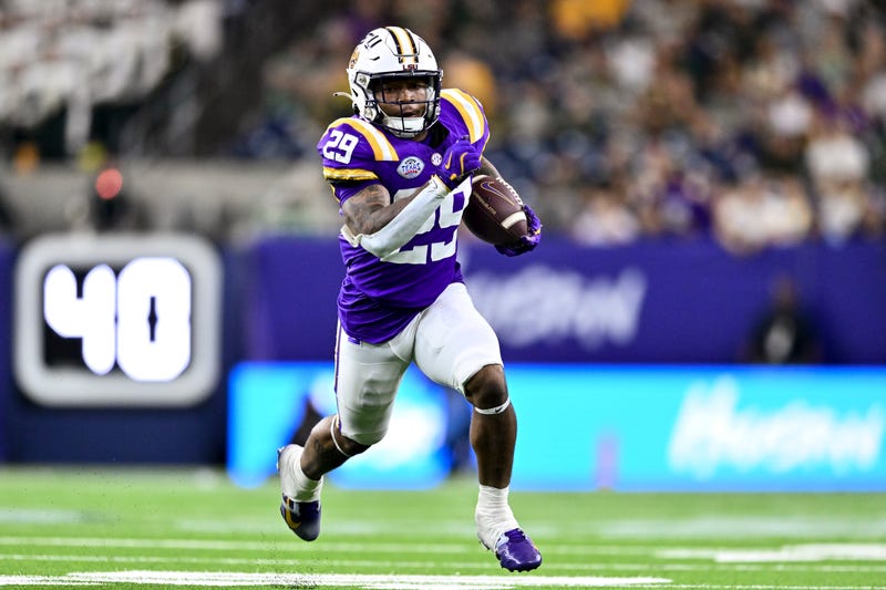 LSU running back Caden Durham