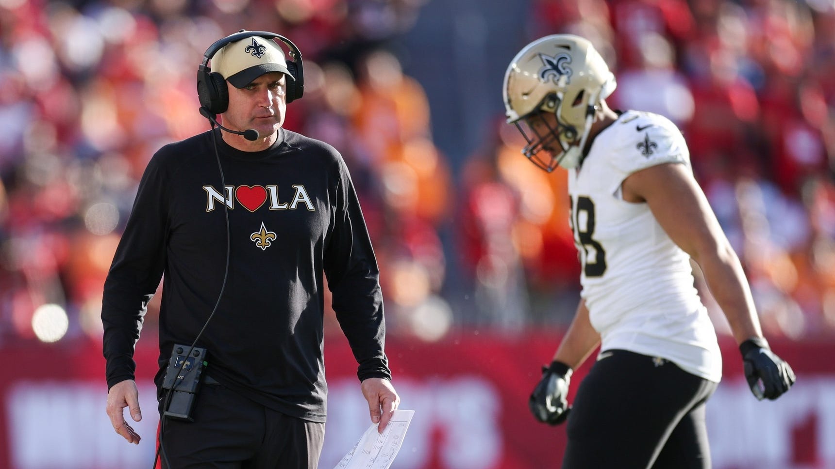 Darren Rizzi, Saints players face emotional scene as team enters 'era of uncertainty'