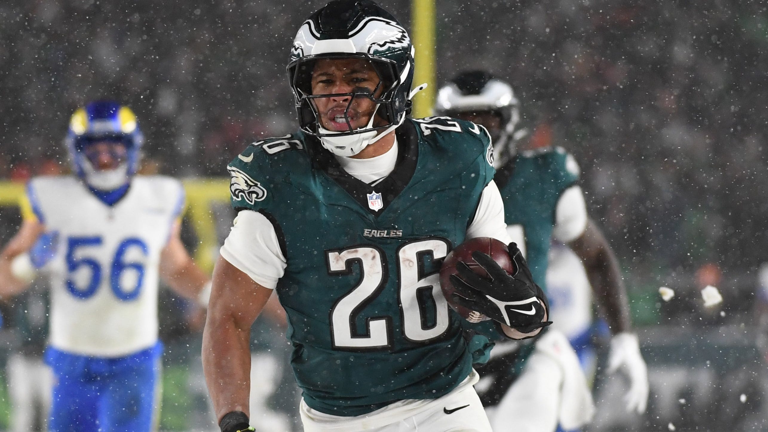 Saquon Barkley Sets Eagles Playoff Rushing Record, Eyes NFL History | BetQL