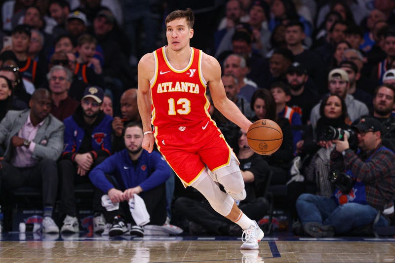 Atlanta Hawks guard Bogdan Bogdanovic