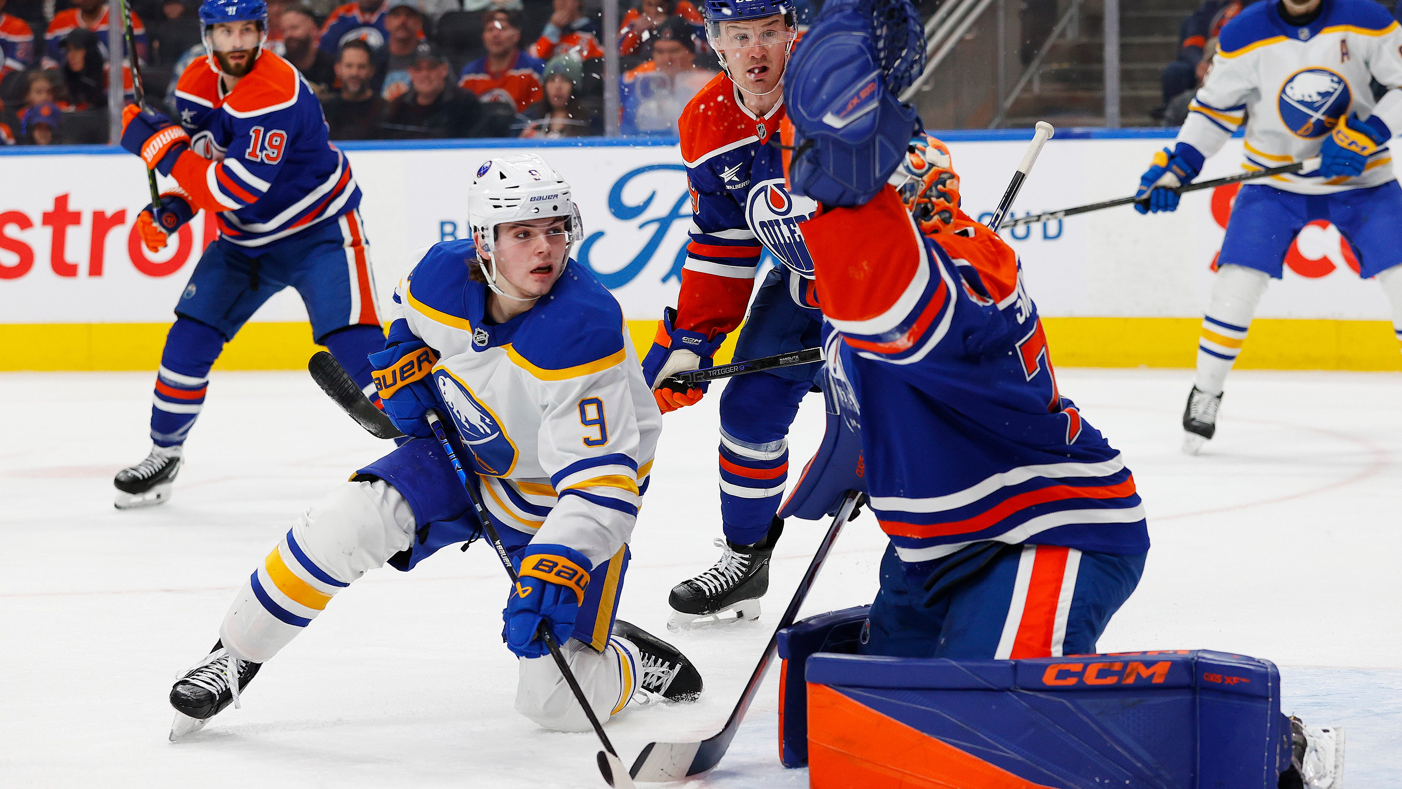 Sabres trail just once, but lose in Edmonton