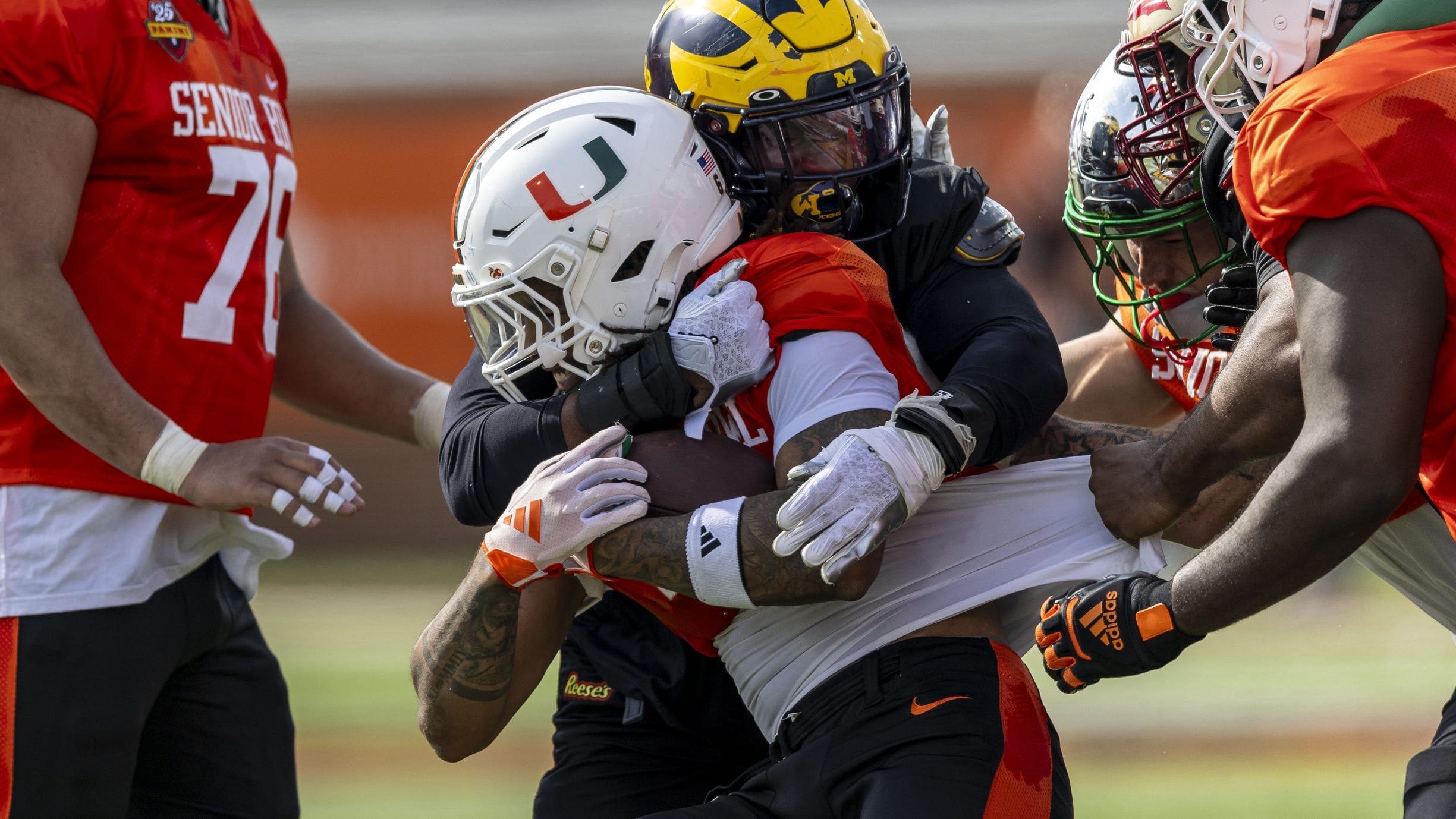 Senior Bowl Day 1 notes: WR standouts and QB struggles