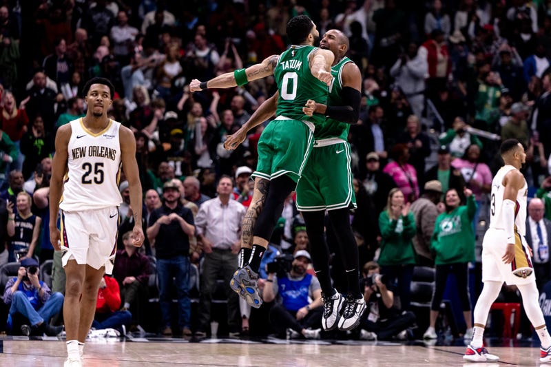Jayson Tatum and Al Horford