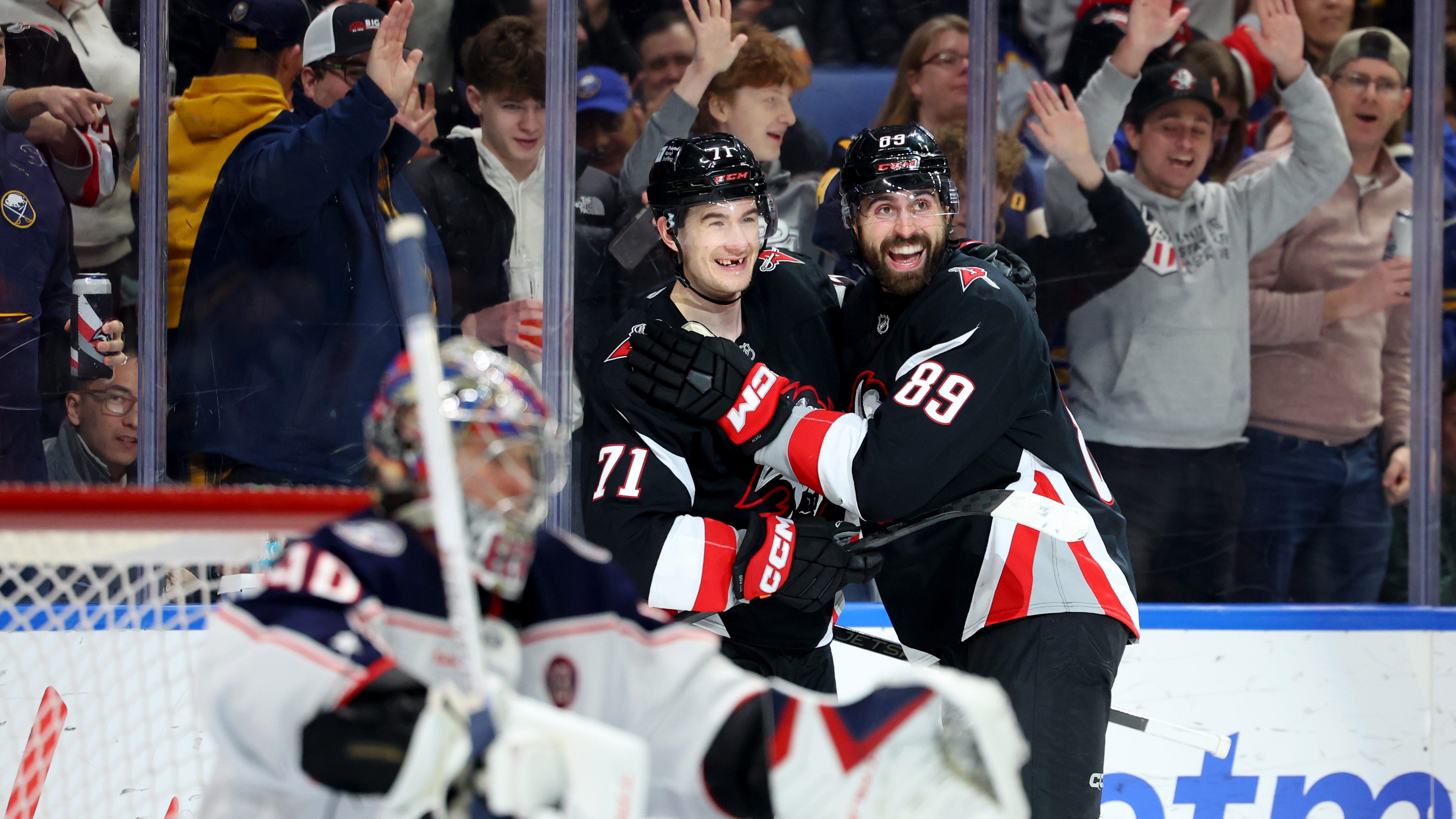 Sabres' win streak up to four with victory over Blue Jackets