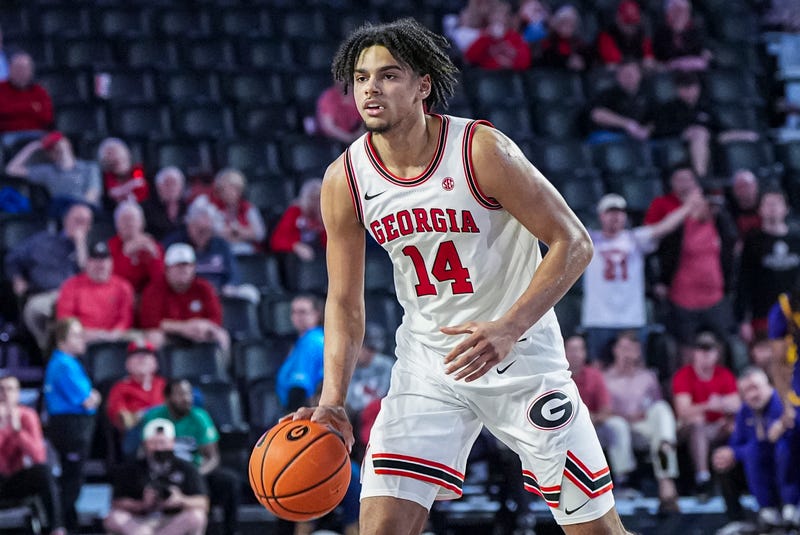 Georgia Bulldogs forward Asa Newell