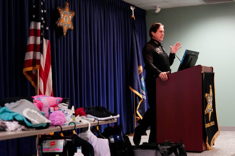 Oakland County Sheriff Mike Bouchard talks about donations