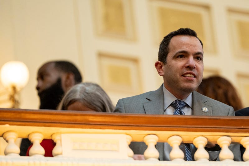 Attorney General of New Jersey Matt Platkin attends Gov. Phil Murphy's 2026 fiscal year budget address in Trenton on Feb. 25, 2205.