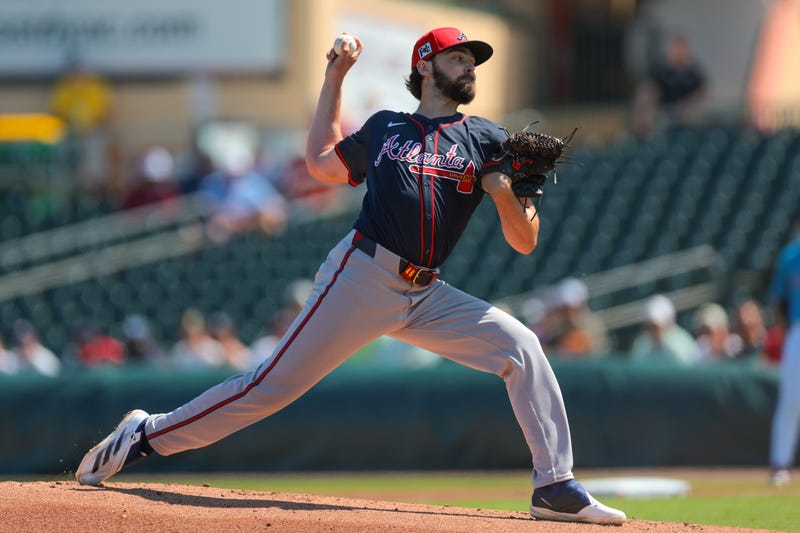 Atlanta Braves starting pitcher Ian Anderson