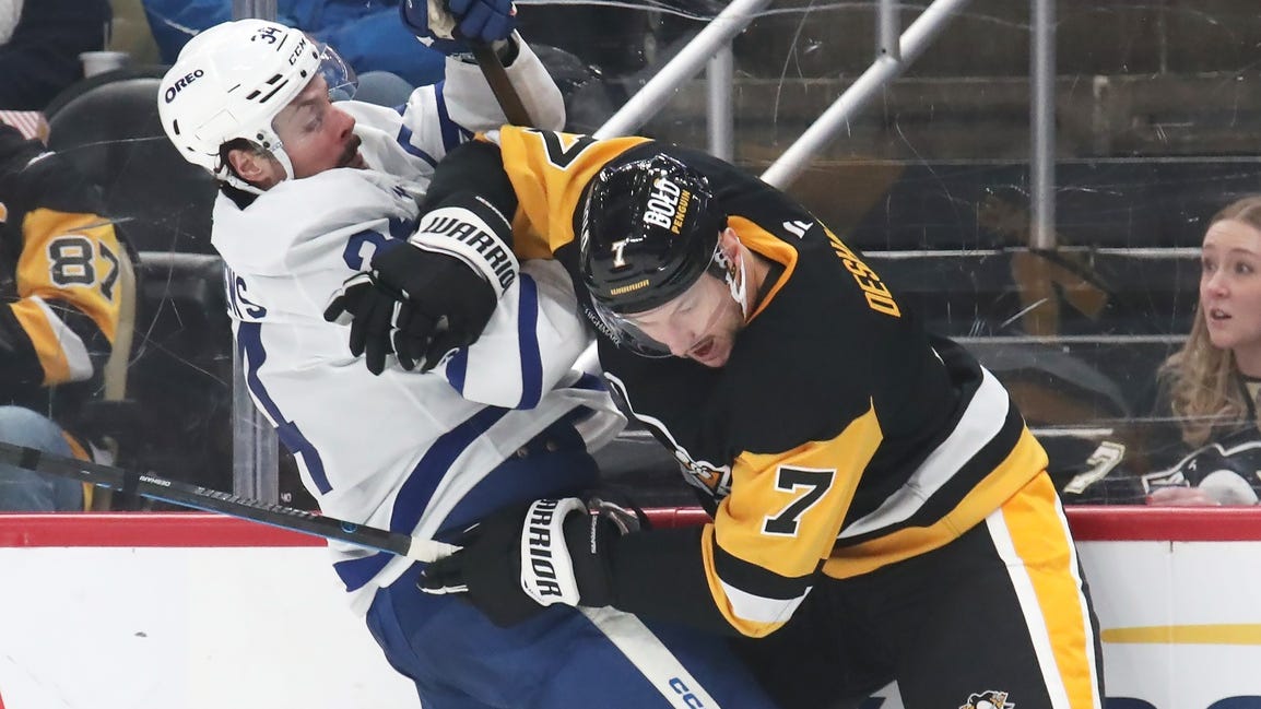 Pens trade defenseman for 5th round pick