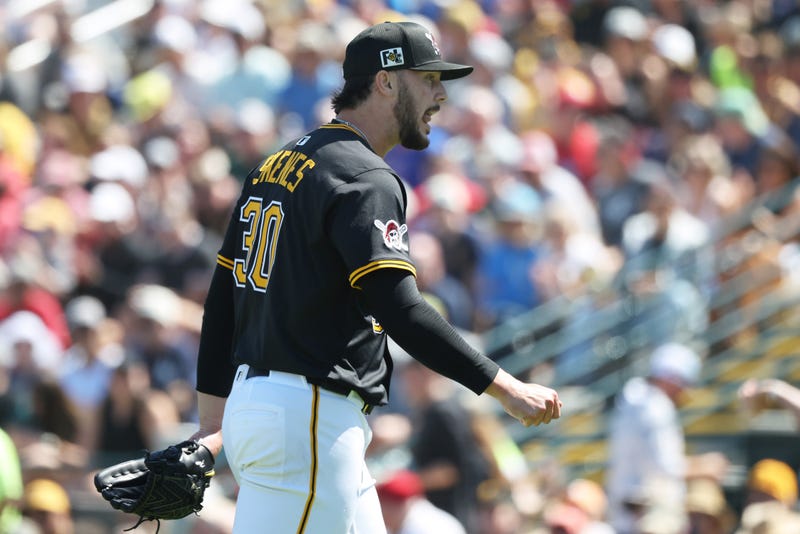 Paul Skenes excited after strikeout