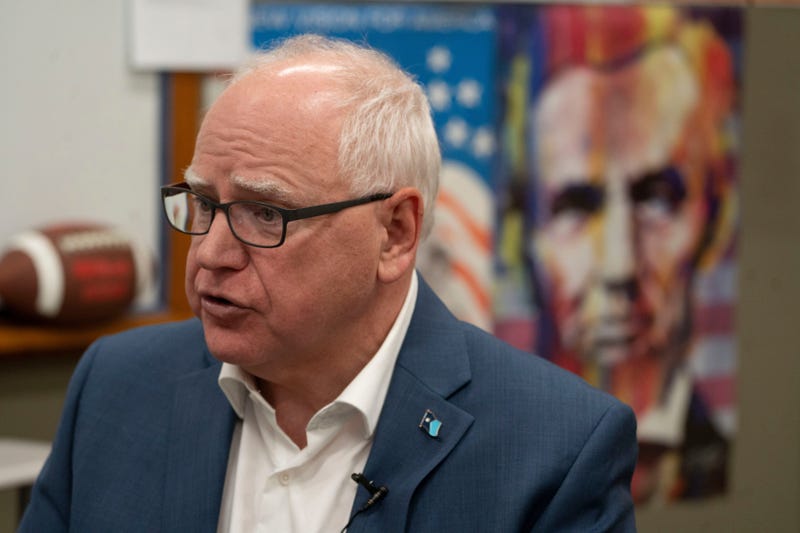 Minnesota Governor Tim Walz released his revised budget Friday, trimming it by $250 million.
