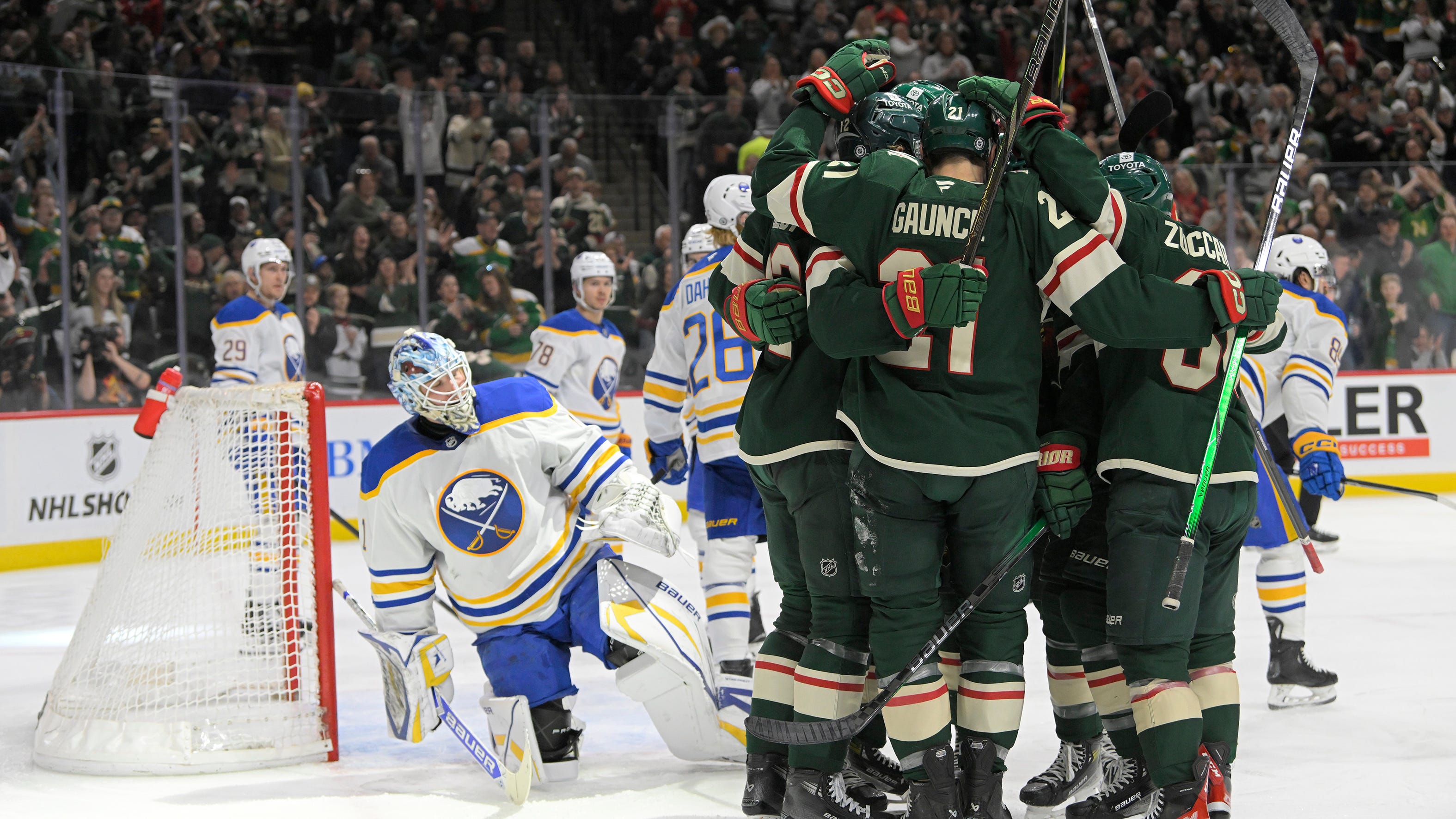Sabres suffer another multi-goal loss in Minnesota